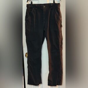 Carhartt Black Cargo Pants Relaxed Fit 32x31